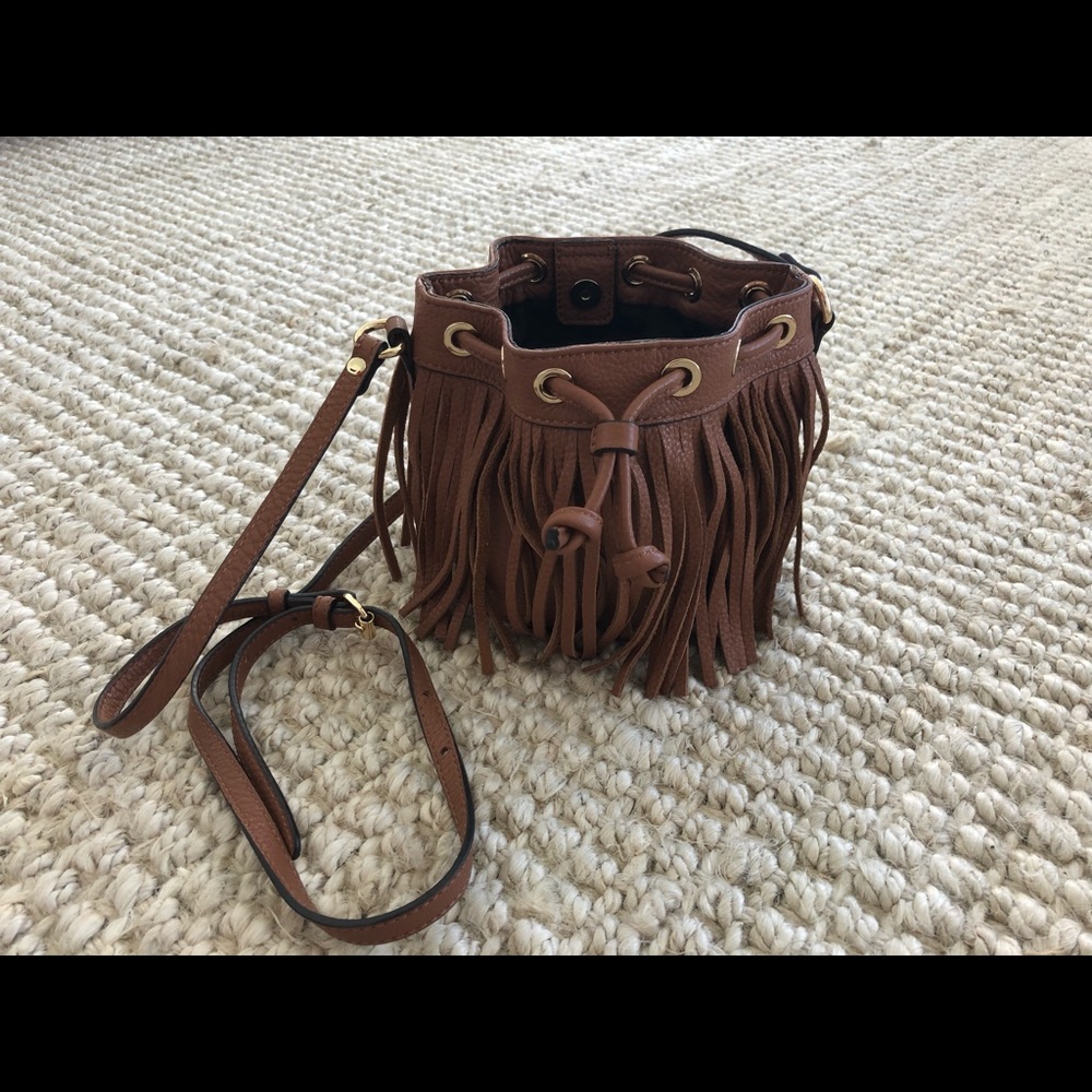 Rebecca Minkoff Mini Fiona Bucket Crossbody Bag - Picture 1 of 5